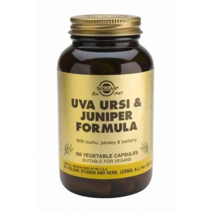 Solgar Uva Ursi Juniper Formula 100 Κάψουλες
