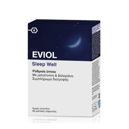 Eviol Sleep Well 30 Μαλακές Κάψουλες